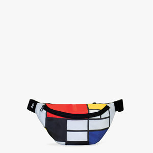 Fanny Pack - PIET MONDRIAN Composition with Red, Yellow, Blue and Black