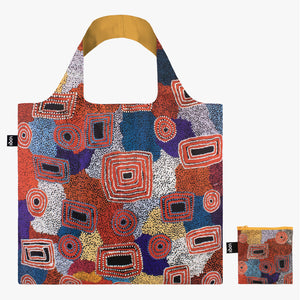 Tote Bag - ADA NANGALA DIXON Water Dreaming Red
