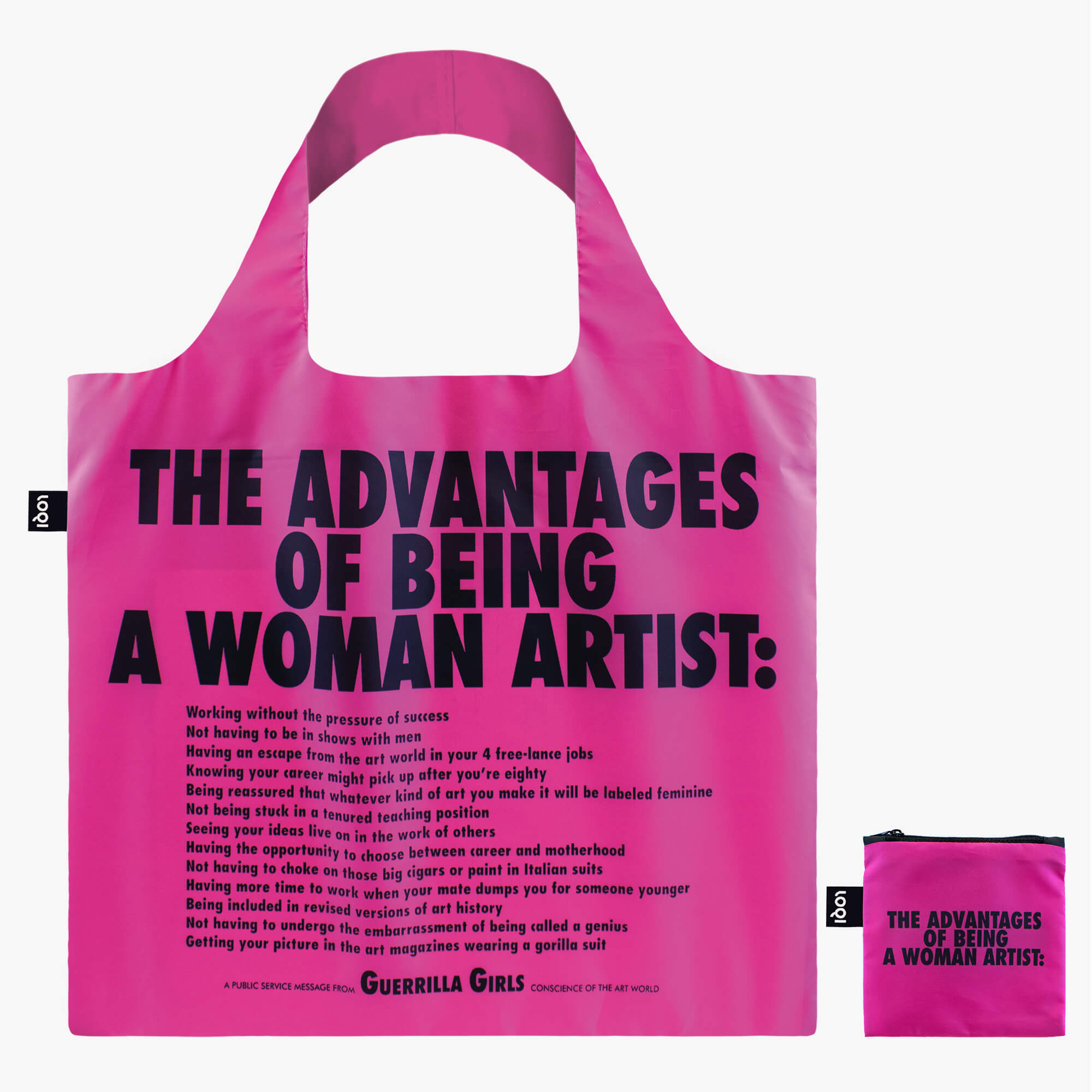 Tote Bag - GUERRILLA GIRLS The Advantages Of Being A Woman