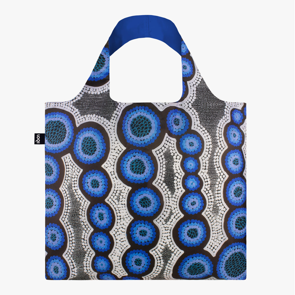 Tote Bag - KIRSTEN NANGALA EGAN Water Dreaming Blue