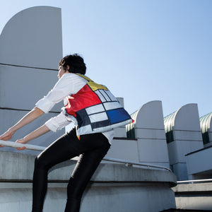 Tote Bag - PIET MONDRIAN Composition with Red Yellow Blue & Black
