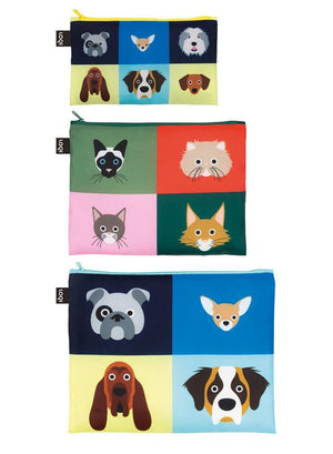 ZIP POCKETS - STEPHEN CHEETHAM Dogs & Cats