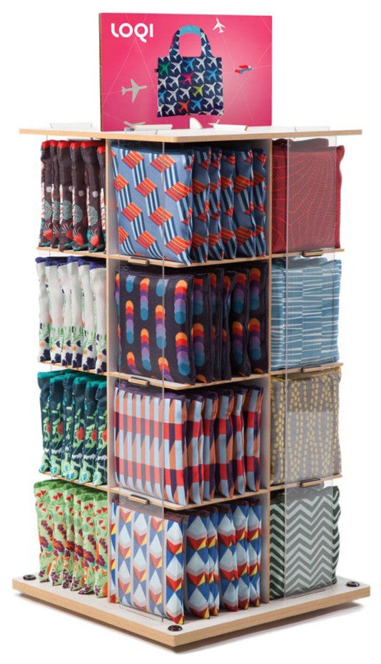 LOQI Retail Display Carousel