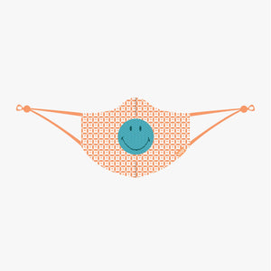 Mask - SMILEY Geometric Red