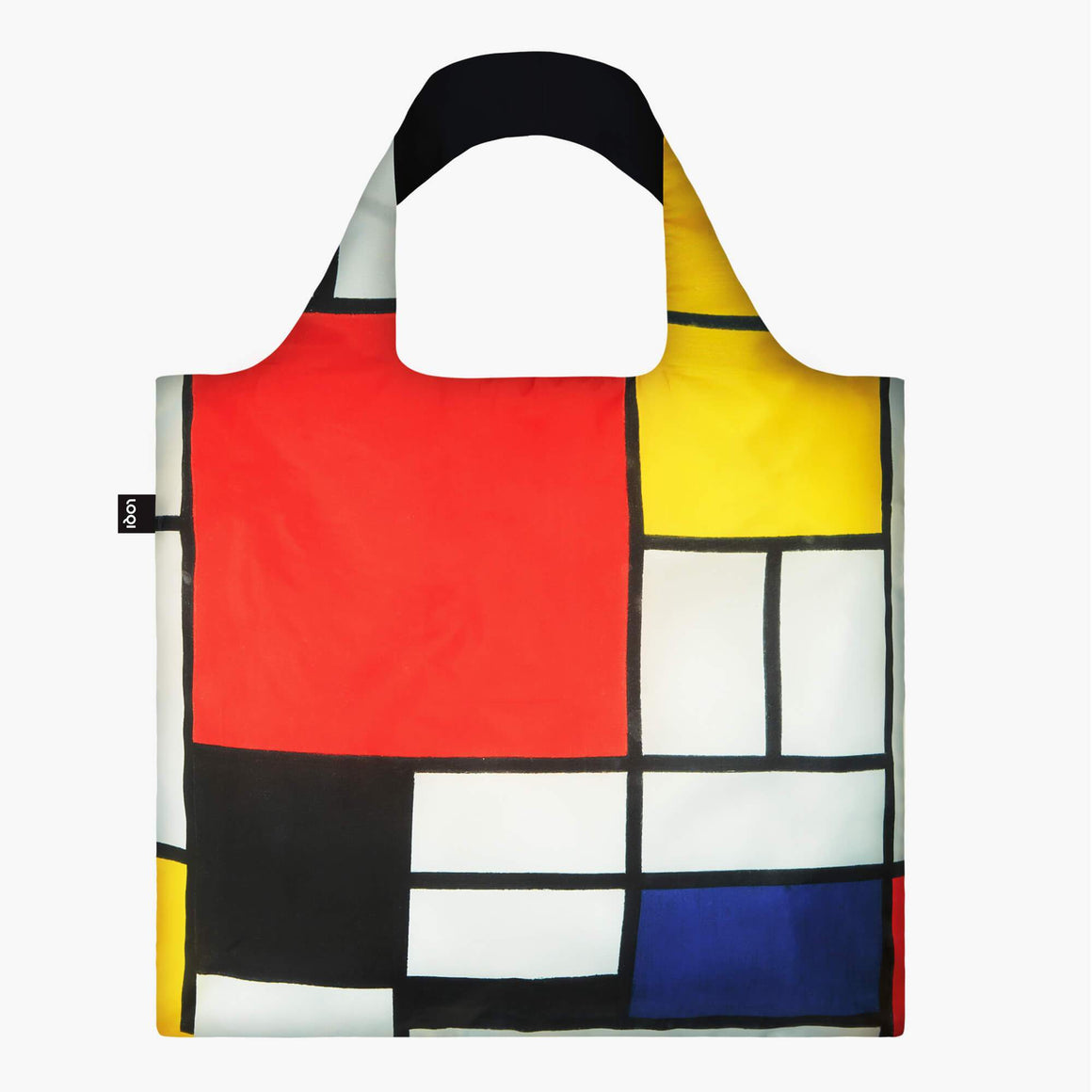 Tote Bag - PIET MONDRIAN Composition with Red Yellow Blue & Black