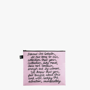 ZIP POCKETS - GUERRILLA GIRLS