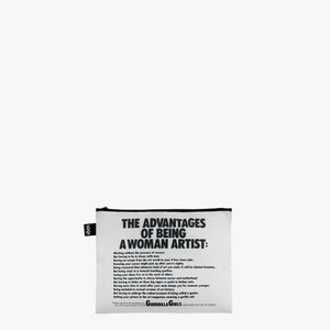 ZIP POCKETS - GUERRILLA GIRLS