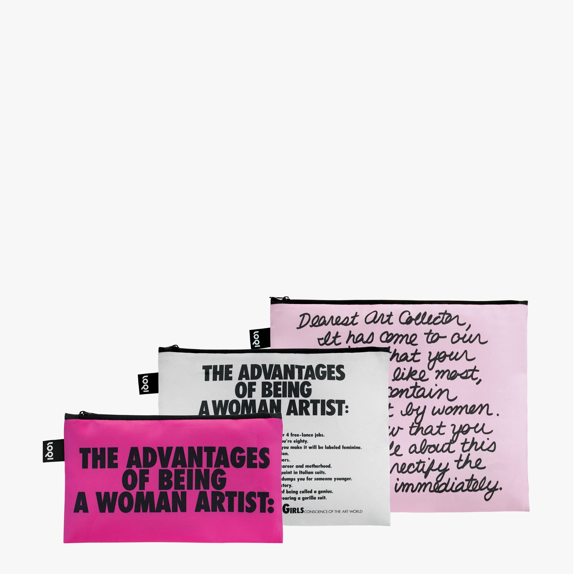 ZIP POCKETS - GUERRILLA GIRLS