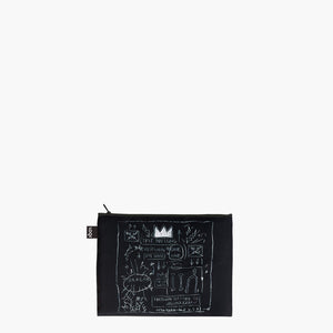 ZIP POCKETS - JEAN MICHEL BASQUIAT Skull, Crown, Warhol