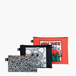 ZIP POCKETS - KEITH HARING New York