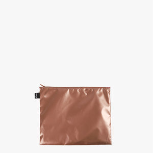 Zip Pockets- METALLIC Matte Gold/Silver/Rose