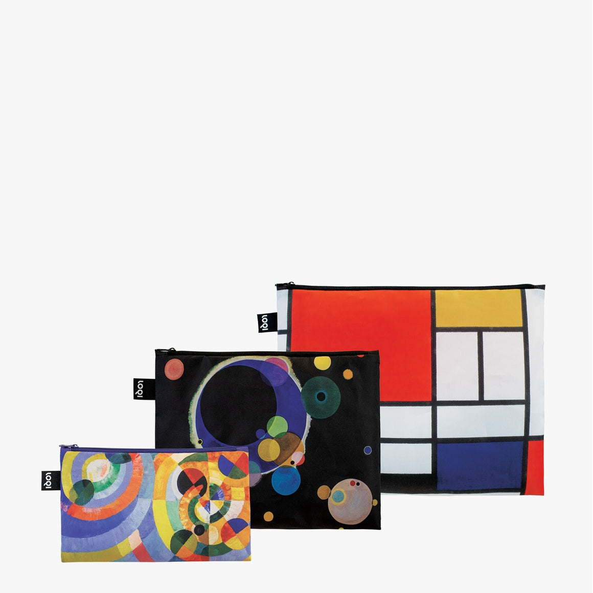 ZIP POCKETS - DELAUNAY, KANDINSKY, MONDRIAN