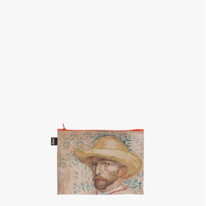 ZIP POCKETS - VINCENT VAN GOGH Sunflowers, Self Portrait, Almond Blossom