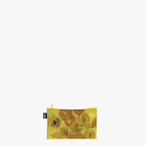 ZIP POCKETS - VINCENT VAN GOGH Sunflowers, Self Portrait, Almond Blossom