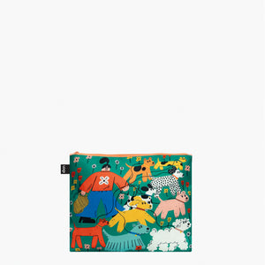ZIP POCKETS - TESS SMITH-ROBERTS Bad Bananas & Dogs