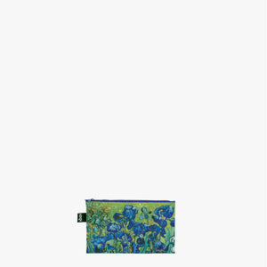 ZIP POCKETS - VINCENT VAN GOGH Irises, A Wheatfield, The Starry Night